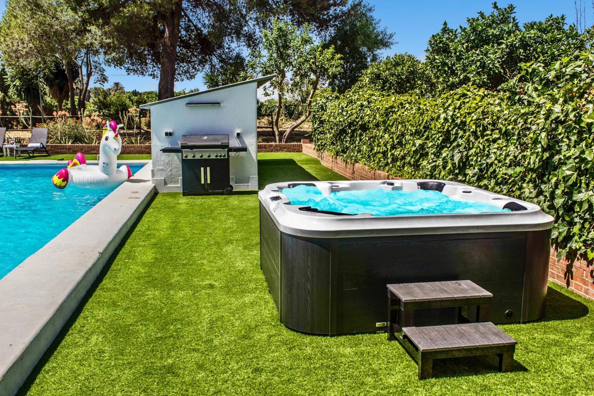 Villa San Patricio I Piscina Privada I Jacuzzi Spa I Bbq I Ps5 I Aire Acon I 3000M2 I 5Min-Centro 헤레스 외부 사진